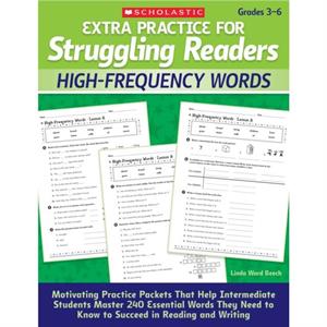 HighFrequency Words Grades 36 by Linda Beech