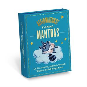 Knock Knock Affirmators Mantras Evening Card Deck 40 Cards by Knock Knock