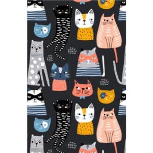 Meow Blank Lined Journal by Created by Bushel amp Peck Books