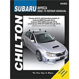 Subaru Impreza  WRX Chilton by Haynes Publishing