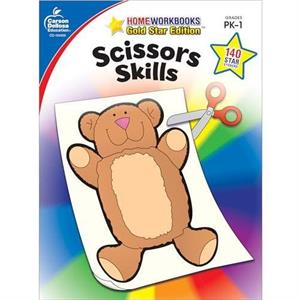 Scissors Skills Grades Pk  1  Gold Star Edition by Compiled by Carson Dellosa Publishing