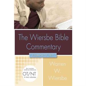 Wiersbe Bible Commentary 2 Vol Set by Dr Warren W Wiersbe