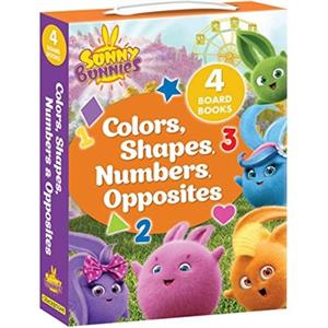 Sunny Bunnies Colors Shapes Numbers  Opposites by Digital Light Studio