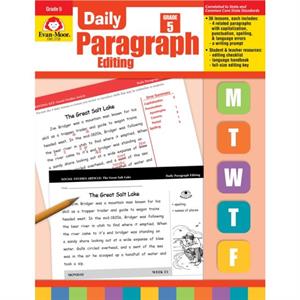 Daily Paragraph Editing Grade 5 by Evan Moor Educational Publishers