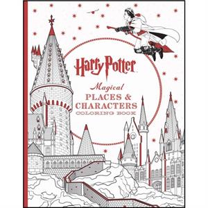 Harry Potter Magical Places  Characters Coloring Book by ScholasticScholastic