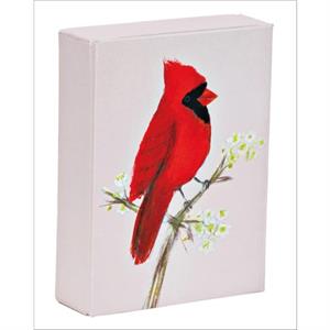 Red Cardinal Playing Cards by Allyn Howard