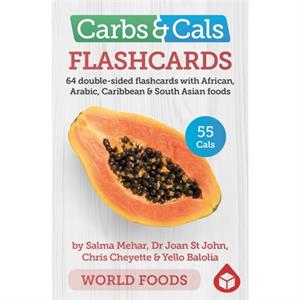 Carbs  Cals Flashcards WORLD FOODS by Yello Balolia