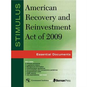 Stimulus American Recovery and Reinvestment Act of 2009 by Federal Government