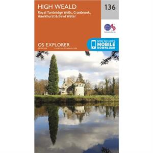 High Weald Royal Tunbridge Wells by Ordnance Survey