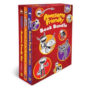 Awesome Friendly Book Bundle by Jeff Kinney