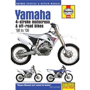 Yamaha YZ  WR 4stroke Motocross Bikes 98  08 Haynes Repair Manual by Haynes Publishing