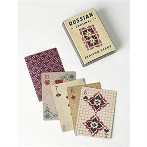Russian Criminal Playing Cards by Stephen Sorrell