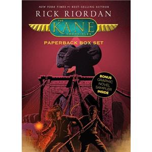 Kane Chronicles the Paperback Box Set the Kane Chronicles Box Set with Graphic Novel Sampler by Rick Riordan & Illustrated by Matt Griffin