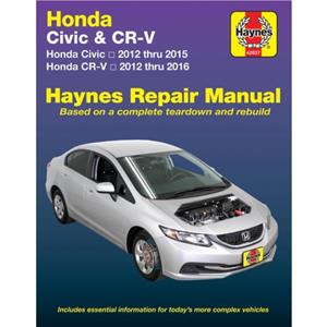 Honda Civic 1215  CRV 1216 Haynes Manual USA by Haynes Publishing