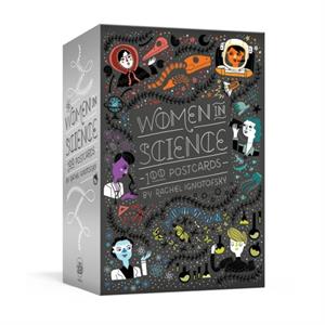 Women in Science 100 Postcards by Rachel Ignotofsky