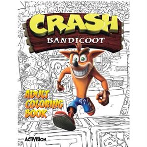 Crash Bandicoot Adult Coloring Book by Activision