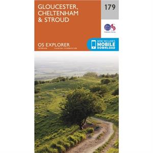 Gloucester Cheltenham and Stroud by Ordnance Survey