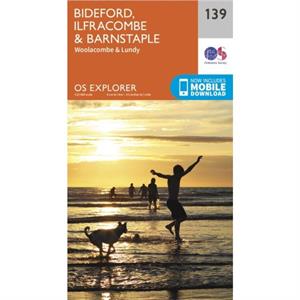 Bideford Ilfracombe and Barnstaple by Ordnance Survey