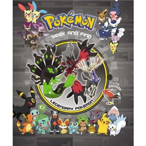 Pokemon Seek and Find  Legendary Pokemon by Viz Media