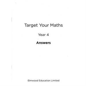 Target Your Maths Year 4 Answer Book by Stephen Pearce