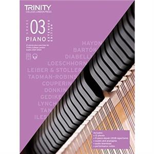 Trinity College London Piano Exam Pieces Plus Exercises From 2021 Grade 3  Extended Edition by Trinity College London