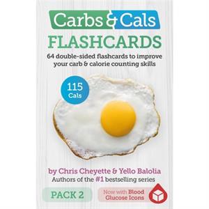 Carbs  Cals Flashcards PACK 2 by Yello Balolia