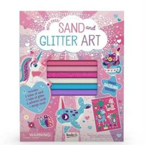 Sand and Glitter Art by Laura Jackson