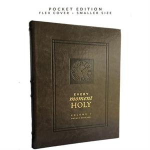 Every Moment Holy Volume 1 Pocket Edition Pocket Size by Douglas Kaine McKelvey & Illustrated by Ned Bustard