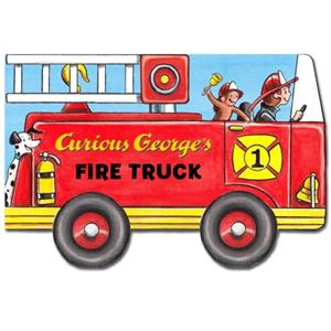 Curious Georges Fire Truck Mini movers shaped board books by Rey H A