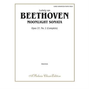 Moonlight Sonata Op. 27 No. 2 by By composer Ludwig van Beethoven