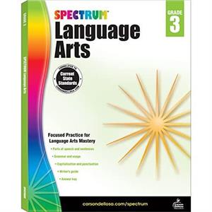 Spectrum Language Arts Grade 3 by Compiled by Spectrum