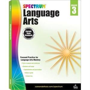 Spectrum Language Arts Grade 3 by Compiled by Spectrum