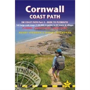 Cornwall Coast Path Trailblazer walking guide by Joel Newton