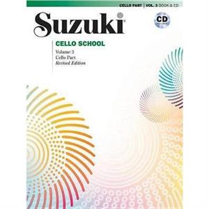 Suzuki Cello School Vol 3 Cello Part Book amp CD by Tsuyoshi Tsutsumi