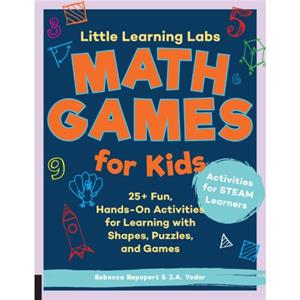 Little Learning Labs Math Games for Kids abridged paperback edition by J.A. Yoder