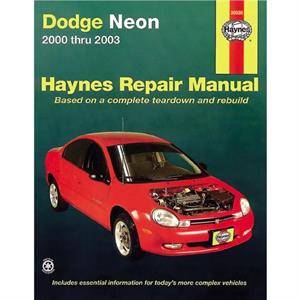 Dodge  Plymouth Neon 20002005 Haynes Repair Manual USA by Haynes Publishing