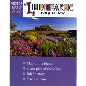 Lindisfarne Holy Island Visitor map and guide by Paul Frodsham