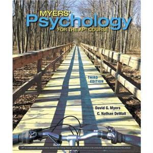 Myers Psychology for AP by David A Myers