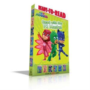 Read with the Pj Masks  Hero School Owlette and the Giving Owl Race to the Moon Pj Masks Save the Library Super Cat Speed Time to Be a Hero by Various