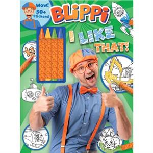 Blippi I Like That Coloring Book with Crayons Blippi Coloring Book with Crayons by Editors of Studio Fun International