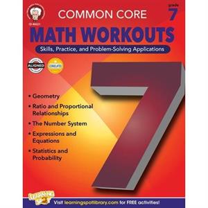 Common Core Math Workouts Grade 7 by Karice Mace & Keegen Gennuso