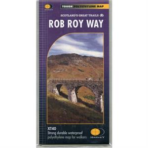 Rob Roy Way by Harvey Map Services Ltd.