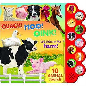 Quack Moo Oink  Lets Listen on the Farm by Edited by Parragon Books