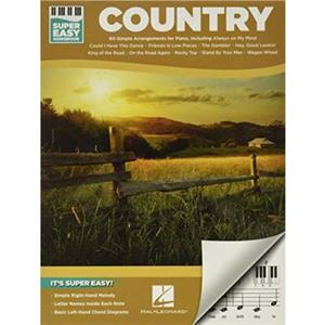 COUNTRY SUPER EASY SONGBOOK by UNKNOWN