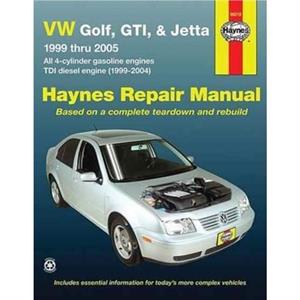 VW GOLF GTI  JETTA 19992005 by Haynes Publishing