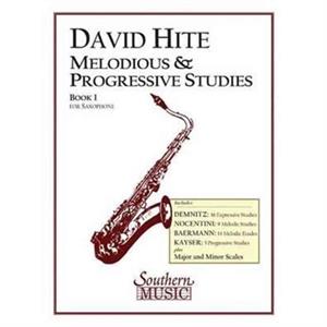 MELODIOUS  PROGRESSIVE STUDIES BOOK 1 by Compiled by David Hite