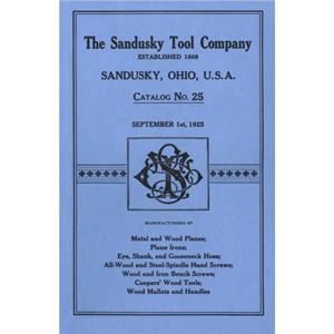 Sandusky Tool Co. 1925 Catalog by Sandusky Tool Company