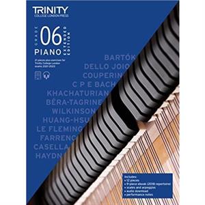 Trinity College London Piano Exam Pieces Plus Exercises From 2021 Grade 6  Extended Edition by Trinity College London