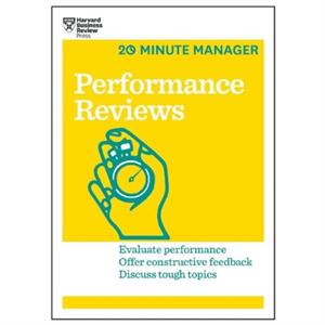 Performance Reviews HBR 20Minute Manager Series by Harvard Business Review