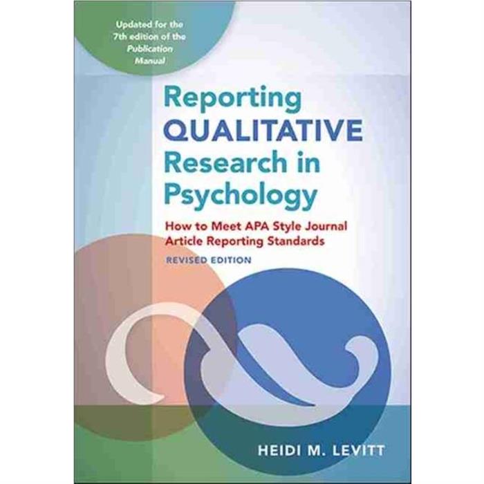 reporting qualitative research in psychology